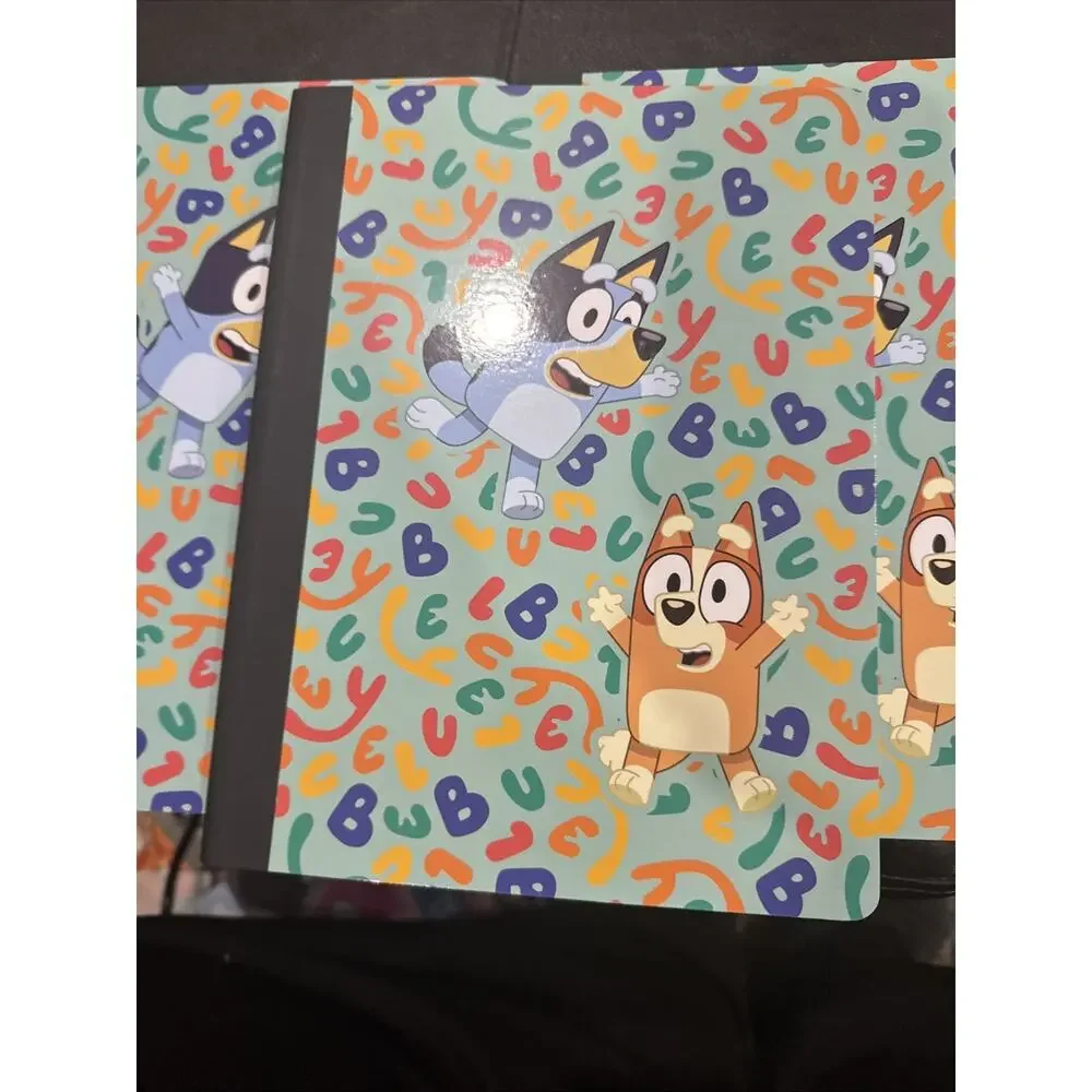 Lot Of 3 Bluey Composition Notebook Wide Ruled 100 Sheets 9.75 x 7.5 Journal